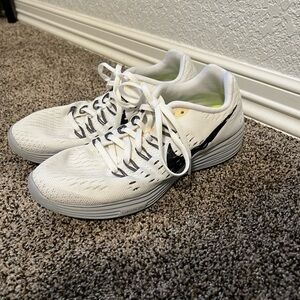 Nike White and Black Athletic Shoes